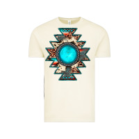 Vintage Arctic aztec leopard turquoise gemstone Vintage Tee - JahusDesignShop