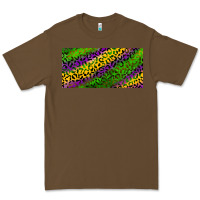 Cacao Mardi Gras Leopard Premium Tee - RanaPortraitStore