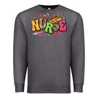 Charcoal Heather mexican spanish nurse Premium Sweatshirt - LillyAllenDesigns