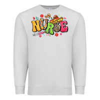 Dove Grey mexican spanish nurse Premium Sweatshirt - LillyAllenDesigns