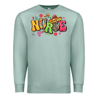 Seafoam mexican spanish nurse Premium Sweatshirt - LillyAllenDesigns