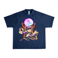 Navy stay witchy Urban Heavy Tee - BundleAndBundleShop