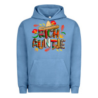 Pigment Pebble Blue cinco de mayo rich auntie Urban Hoodie - CowGirlArtShop