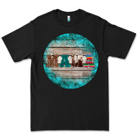 Black western turquoises mama ornament Premium Tee - BarkalooDesign