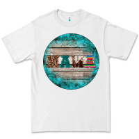 White western turquoises mama ornament Premium Tee - BarkalooDesign