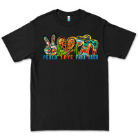 Black peace love free bird Premium Tee - Zillion Design Studio