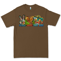 Cacao peace love free bird Premium Tee - Zillion Design Studio