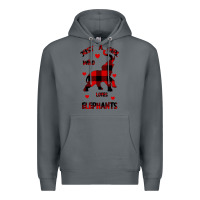 Rock Just a girl who loves Elephants - Elephant Premium Hoodie - Bettercallsaul