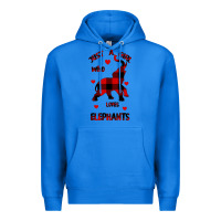True Royal Just a girl who loves Elephants - Elephant Premium Hoodie - Bettercallsaul