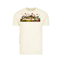 Vintage Arctic christmas with christmas cross libbey glass Vintage Tee - BundleAndBundleShop