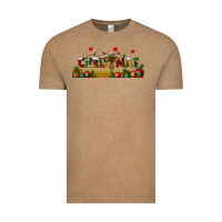 Vintage Coffee christmas with christmas cross libbey glass Vintage Tee - BundleAndBundleShop