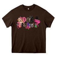 Chocolate Brown dog groomer Heavy Core Tee - Zillion Design Studio