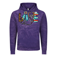 Cloud Purple love nurse Vintage Hoodie - CowhideDigitalArt