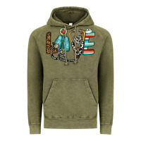 Vintage Olive love nurse Vintage Hoodie - CowhideDigitalArt