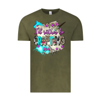 Vintage Olive i d rather be crafting Vintage Tee - AdoDesignShop