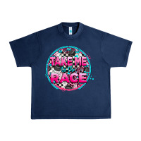 Navy take me to the race Urban Heavy Tee - AdoDesignShop