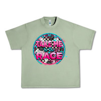 Oil Green take me to the race Urban Heavy Tee - AdoDesignShop