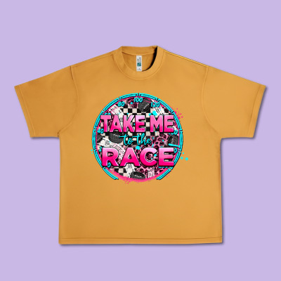 Take Me To The Race Urban Heavy Tee Designed By Adodesignshop