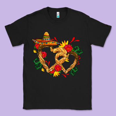 Churros With Love And Sombrero Classic Tee Designed By Adodesignshop