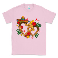 Bubblegum Pink Churros with love and sombrero Classic Tee - AdoDesignShop