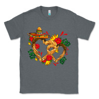 Charcoal Heather Churros with love and sombrero Classic Tee - AdoDesignShop