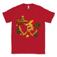Red Churros with love and sombrero Classic Tee - AdoDesignShop