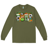 Army Green soccer coffee Long Sleeve Tee - Jasminsmagicworld
