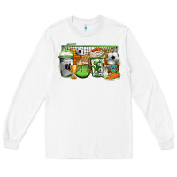 White soccer coffee Long Sleeve Tee - Jasminsmagicworld