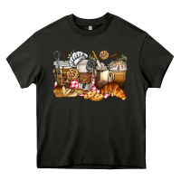 Asphalt bakery coffee cups Heavy Core Tee - texasbilliewilder