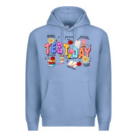 Colony Blue test day Premium Hoodie - JahusDesignShop