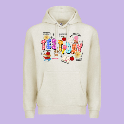 Test Day Premium Hoodie Designed By Jahusdesignshop