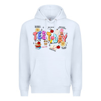 White test day Premium Hoodie - JahusDesignShop