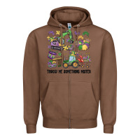 Chestnut throw me something mister Zipper Hoodie - MaliasSmallBusiness