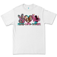 White peace love cowgirl Premium Tee - Zillion Design Studio