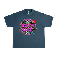 Midnight Navy it's race day y'all Urban Heavy Tee - AdoDesignShop