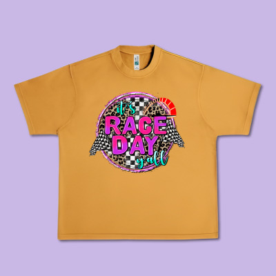 It's Race Day Y'all Urban Heavy Tee Designed By Adodesignshop