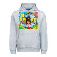 Heather Grey Messy bun Autism mom 20oz skinny tumbler Urban Hoodie - TumblerDesignByShophia