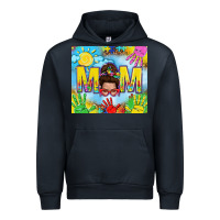 Navy Messy bun Autism mom 20oz skinny tumbler Urban Hoodie - TumblerDesignByShophia