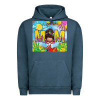 Pigment Midnight Navy Messy bun Autism mom 20oz skinny tumbler Urban Hoodie - TumblerDesignByShophia