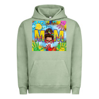 Pigment Oil Green Messy bun Autism mom 20oz skinny tumbler Urban Hoodie - TumblerDesignByShophia