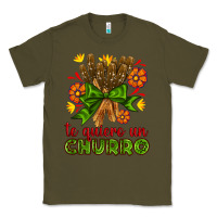 Army Green Te Gueiro un churro Classic Tee - AdoDesignShop