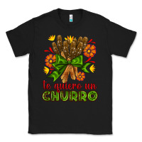 Black Te Gueiro un churro Classic Tee - AdoDesignShop