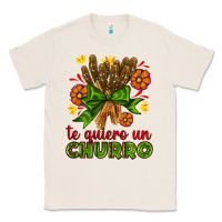 Natural Te Gueiro un churro Classic Tee - AdoDesignShop