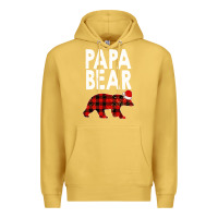 Antique Gold Papa Bear Premium Hoodie - Bettercallsaul