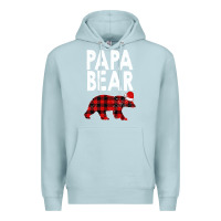 Blue Mist Papa Bear Premium Hoodie - Bettercallsaul