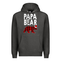 Charcoal Heather Papa Bear Premium Hoodie - Bettercallsaul
