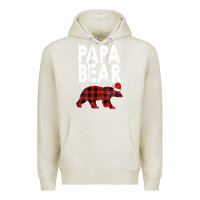 Oatmeal Heather Papa Bear Premium Hoodie - Bettercallsaul