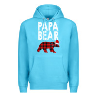 Ocean Blue Papa Bear Premium Hoodie - Bettercallsaul