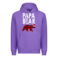 Purple Papa Bear Premium Hoodie - Bettercallsaul