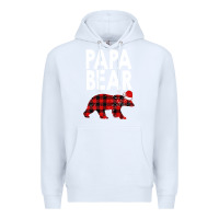White Papa Bear Premium Hoodie - Bettercallsaul
